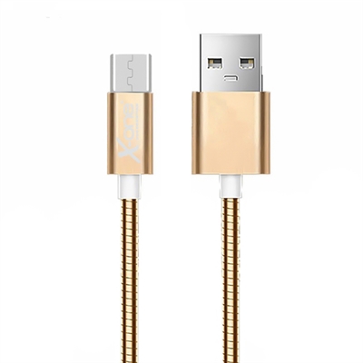 X One Cmm1000g Cable Usb Metal Micro Oro Rosa